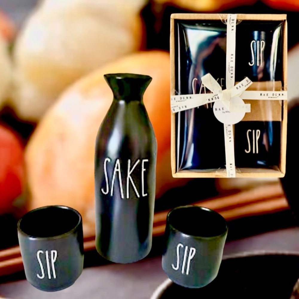 New Rae Dunn Boxed Sake Set - Picture 7 of 10